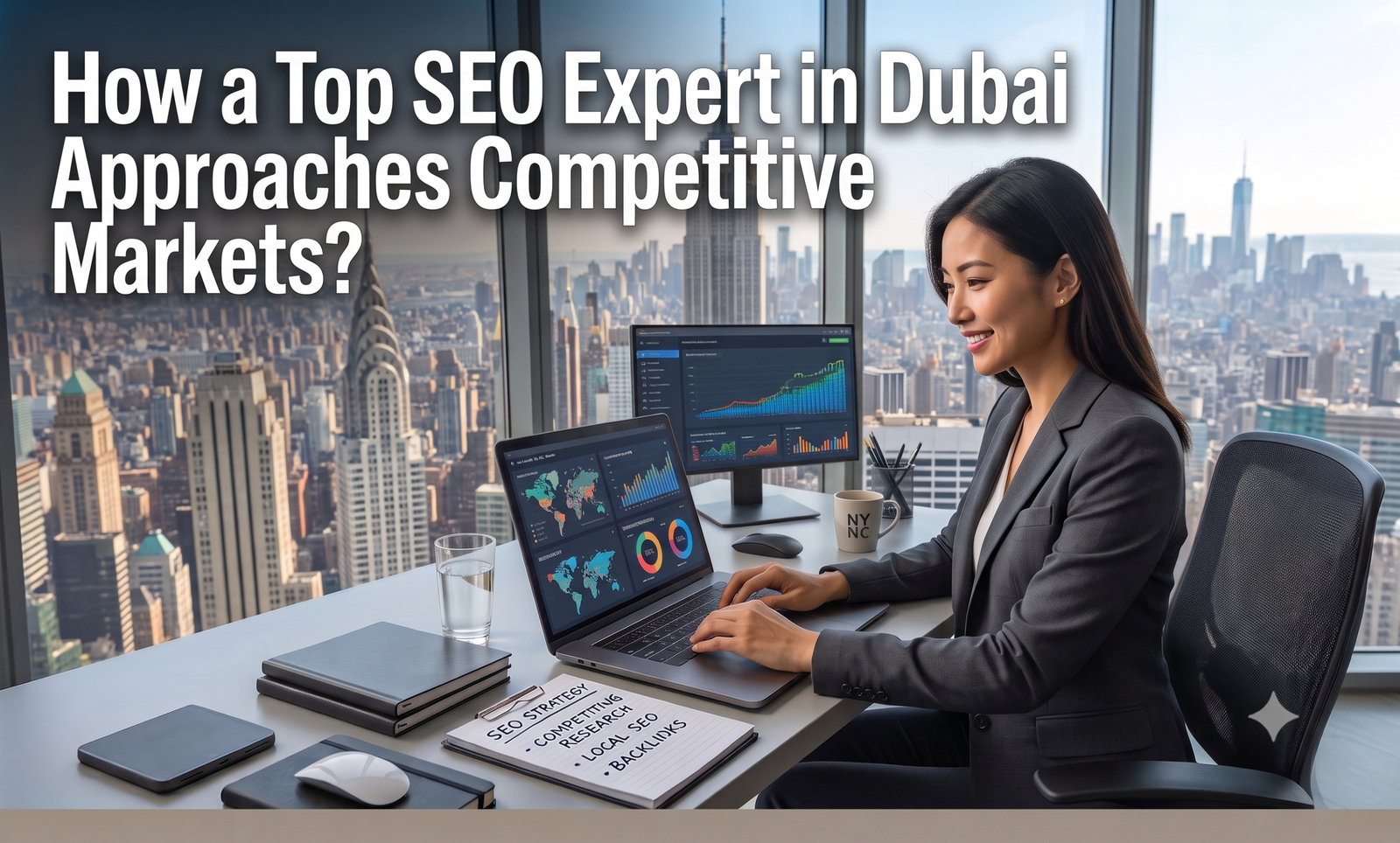 How a Top SEO Expert in Dubai Approaches Competitive Markets