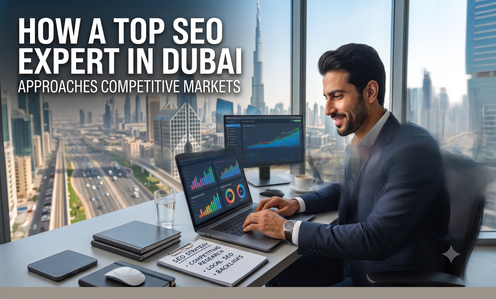 How a Top SEO Expert in Dubai Approaches Competitive Markets